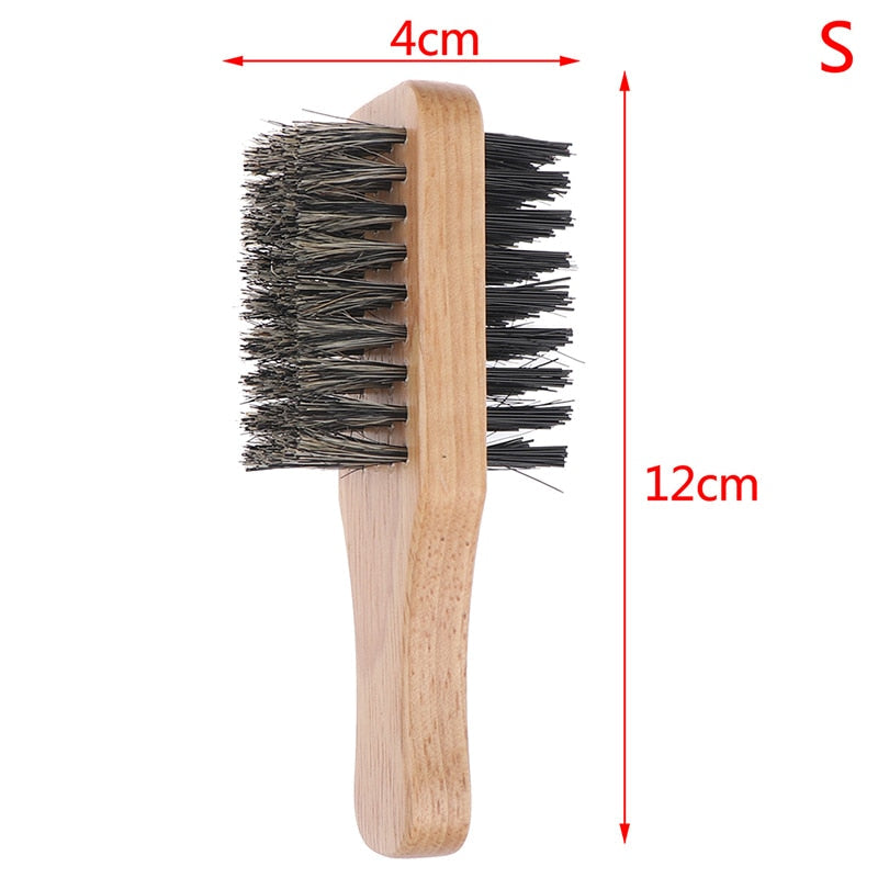 Men Boar Bristle Beard Brush