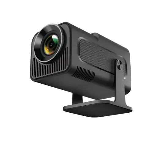 Portable small straight household projector for home entertainment and presentations, compact design with impressive picture quality